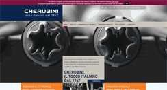 Desktop Screenshot of cherubini.it
